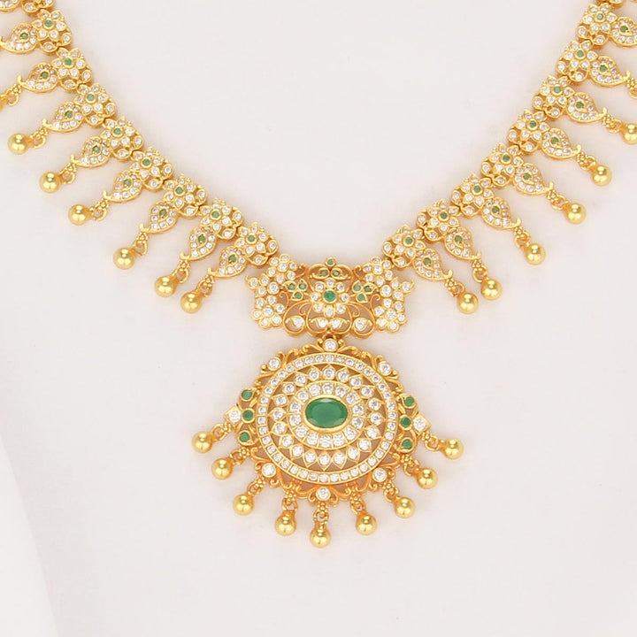 Azeema Stone Short Necklace