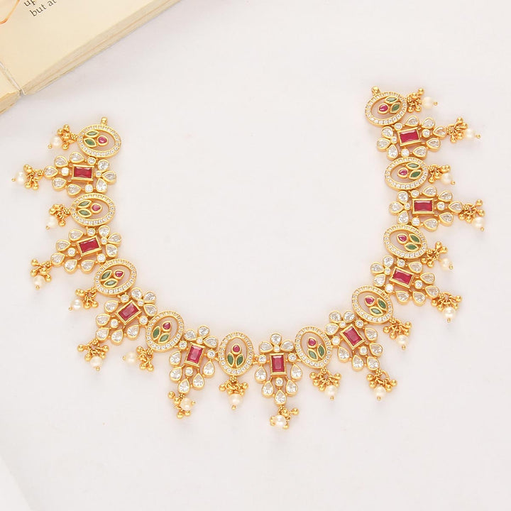 Nisha Stone Short Necklace