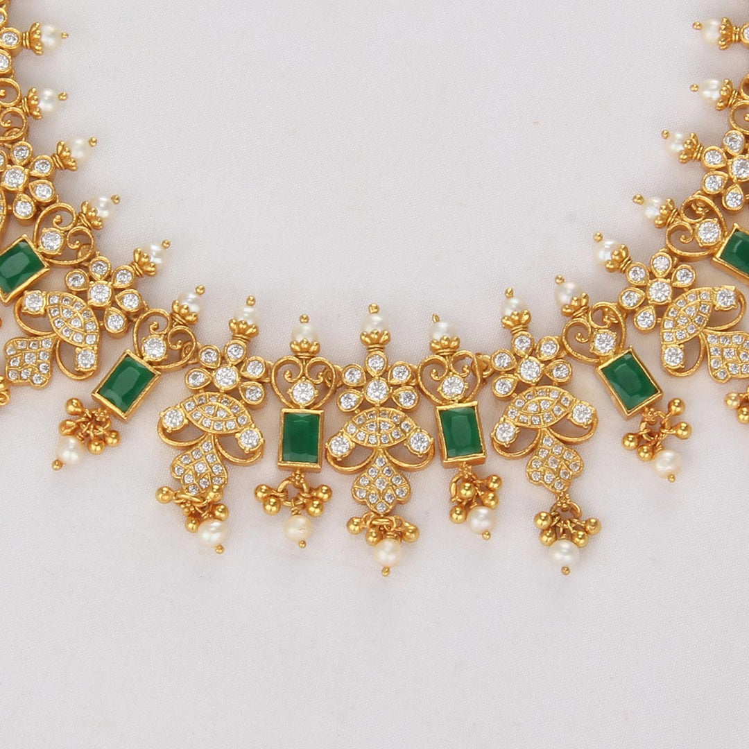 Sravya Stone Short Necklace