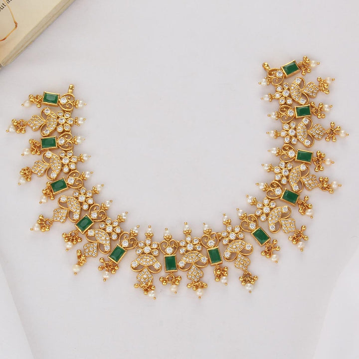 Sravya Stone Short Necklace