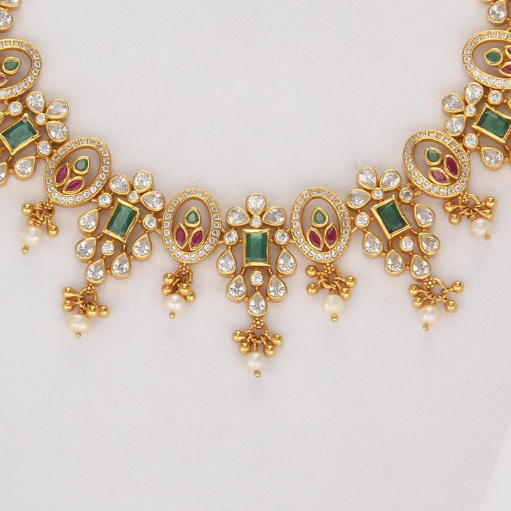 Izara Stone Short Necklace