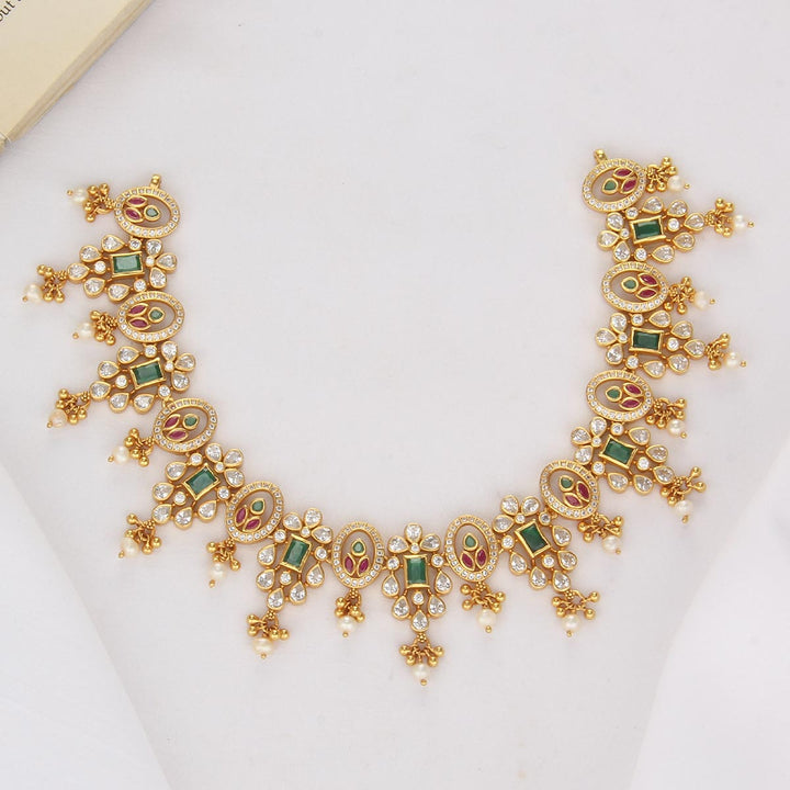Izara Stone Short Necklace