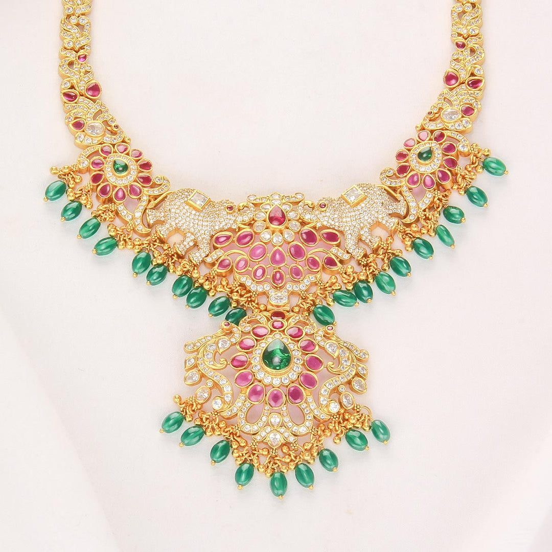 Kirthika Stone Short Necklace