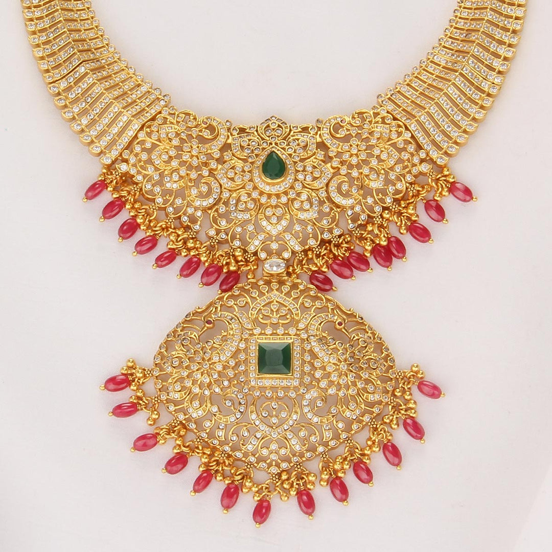 Yashika Stone Long Necklace