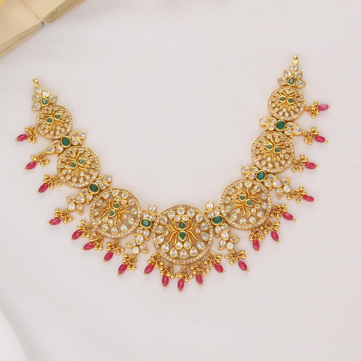 Yashiba Stone Short Necklace