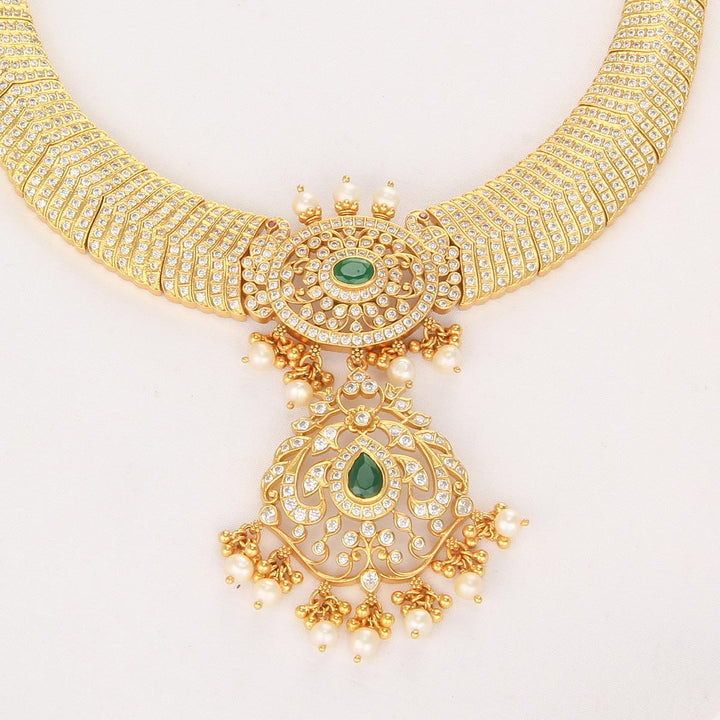 Vithusha Stone Short Necklace