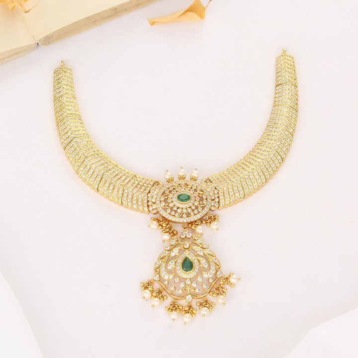 Vithusha Stone Short Necklace