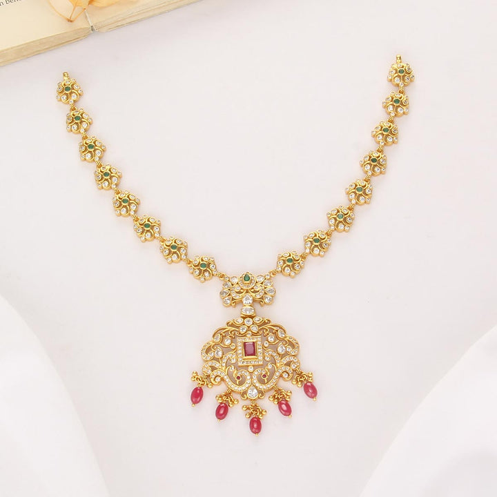 Aisha Stone Short Necklace