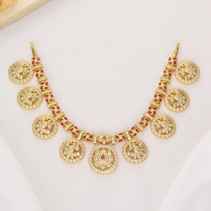 Tenisha Stone Short Necklace