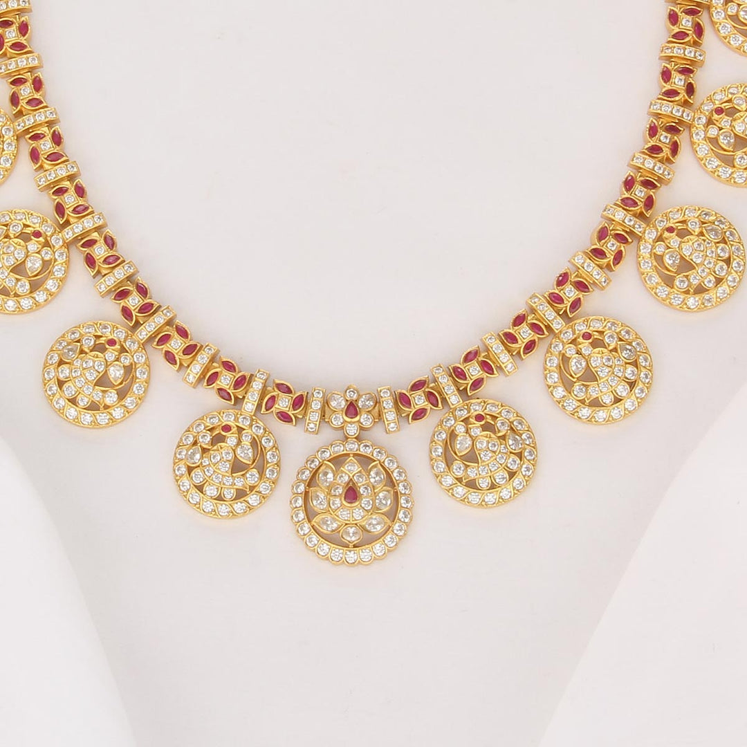 Vianthi Stone Long Necklace