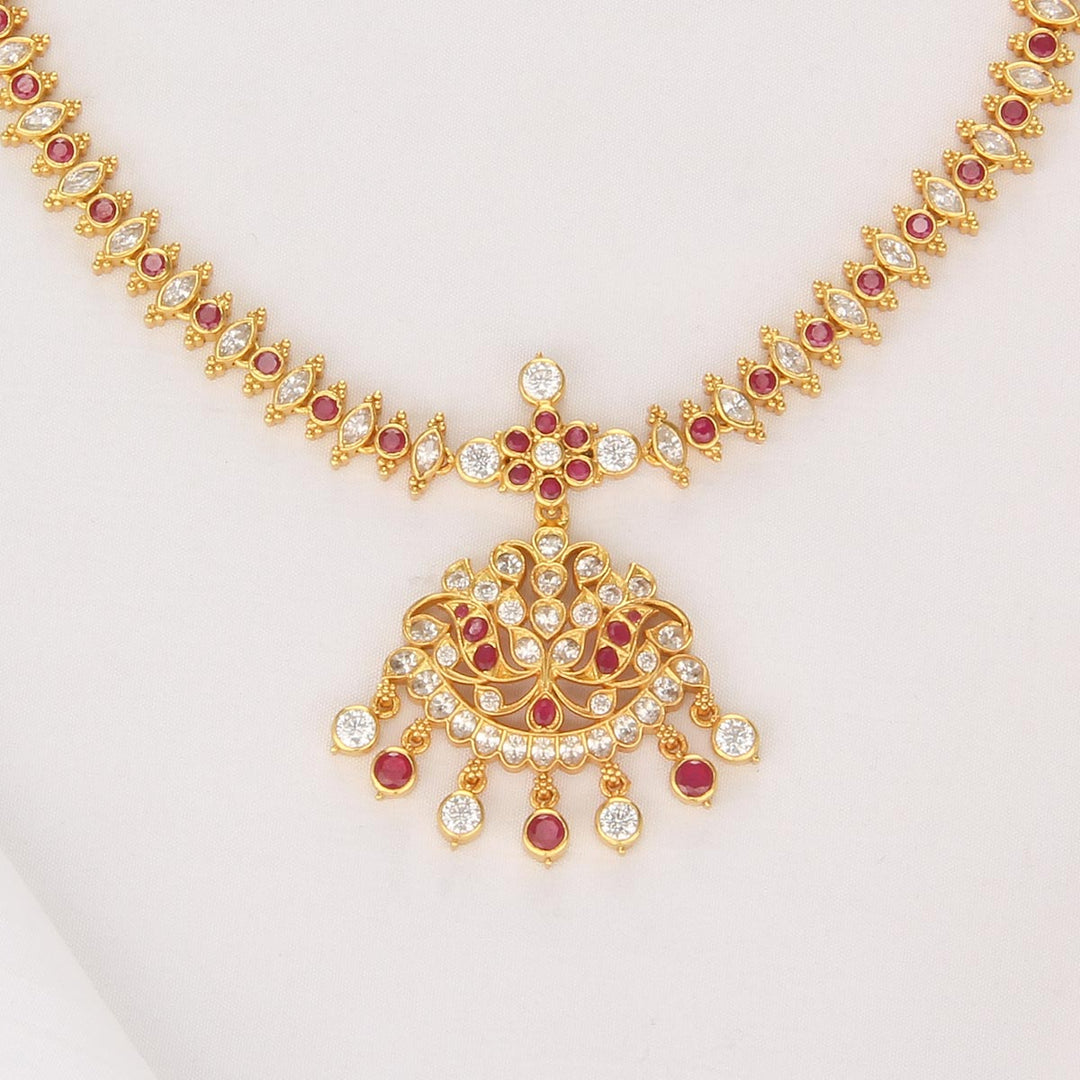 Sherikha Stone Short Necklace