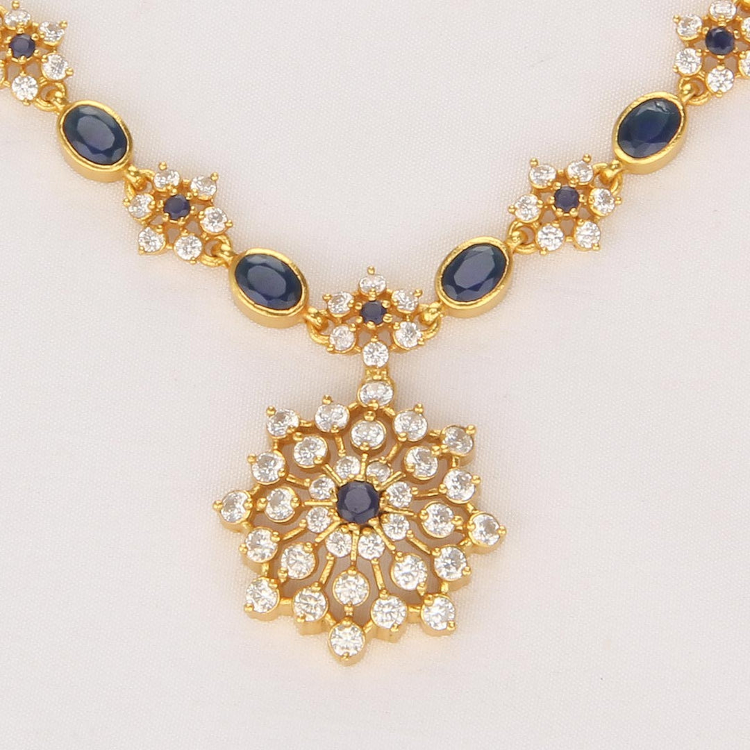 Shervikha Stone Short Necklace