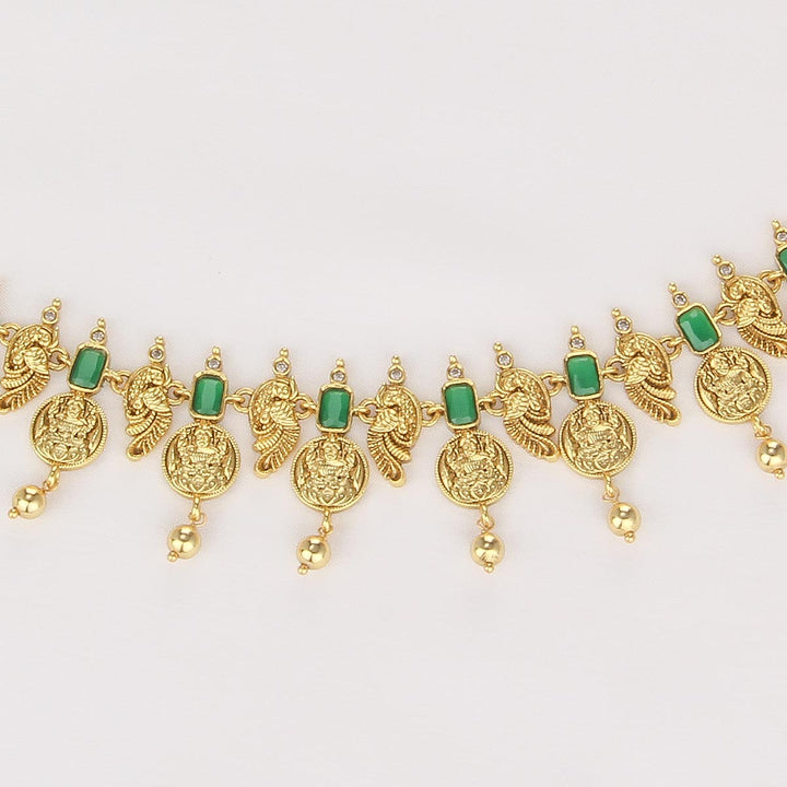 Aadhina Long Necklace Set