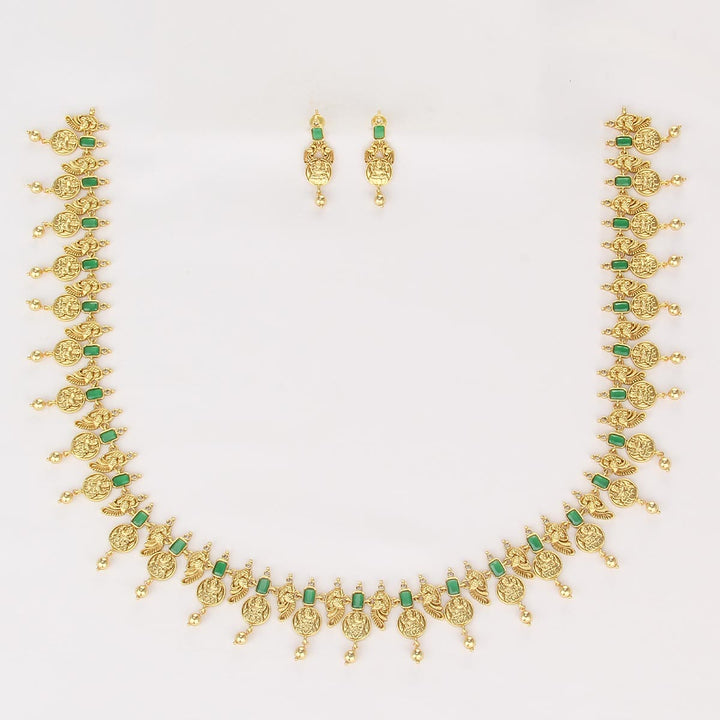 Aadhina Long Necklace Set