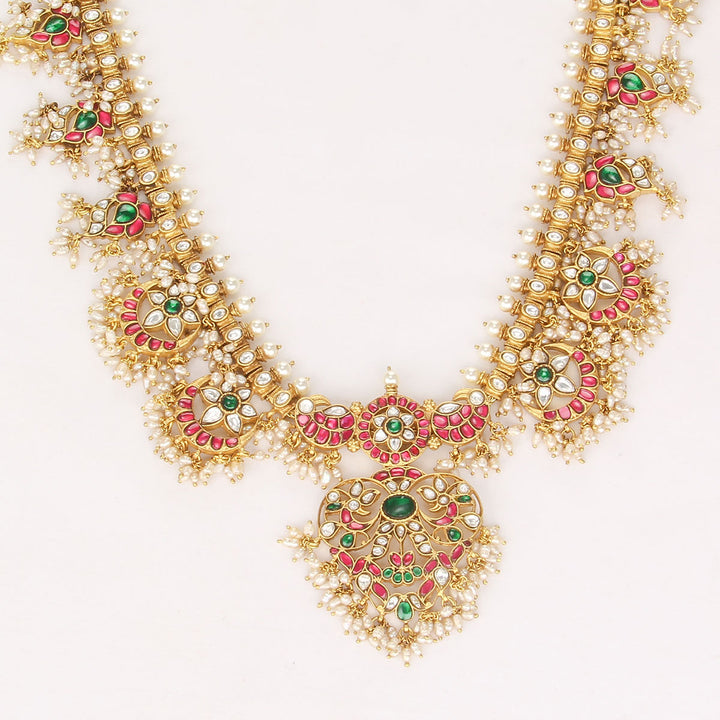 Nishanthi Kundan Long Necklace