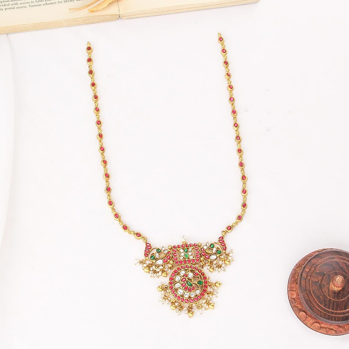 Yanisha Kundan Long Necklace