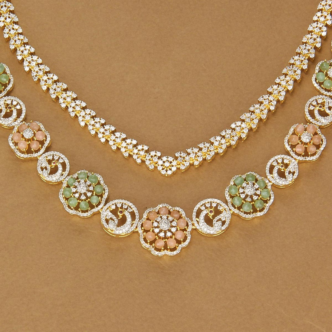 Layer Charm Avikam Necklace Set