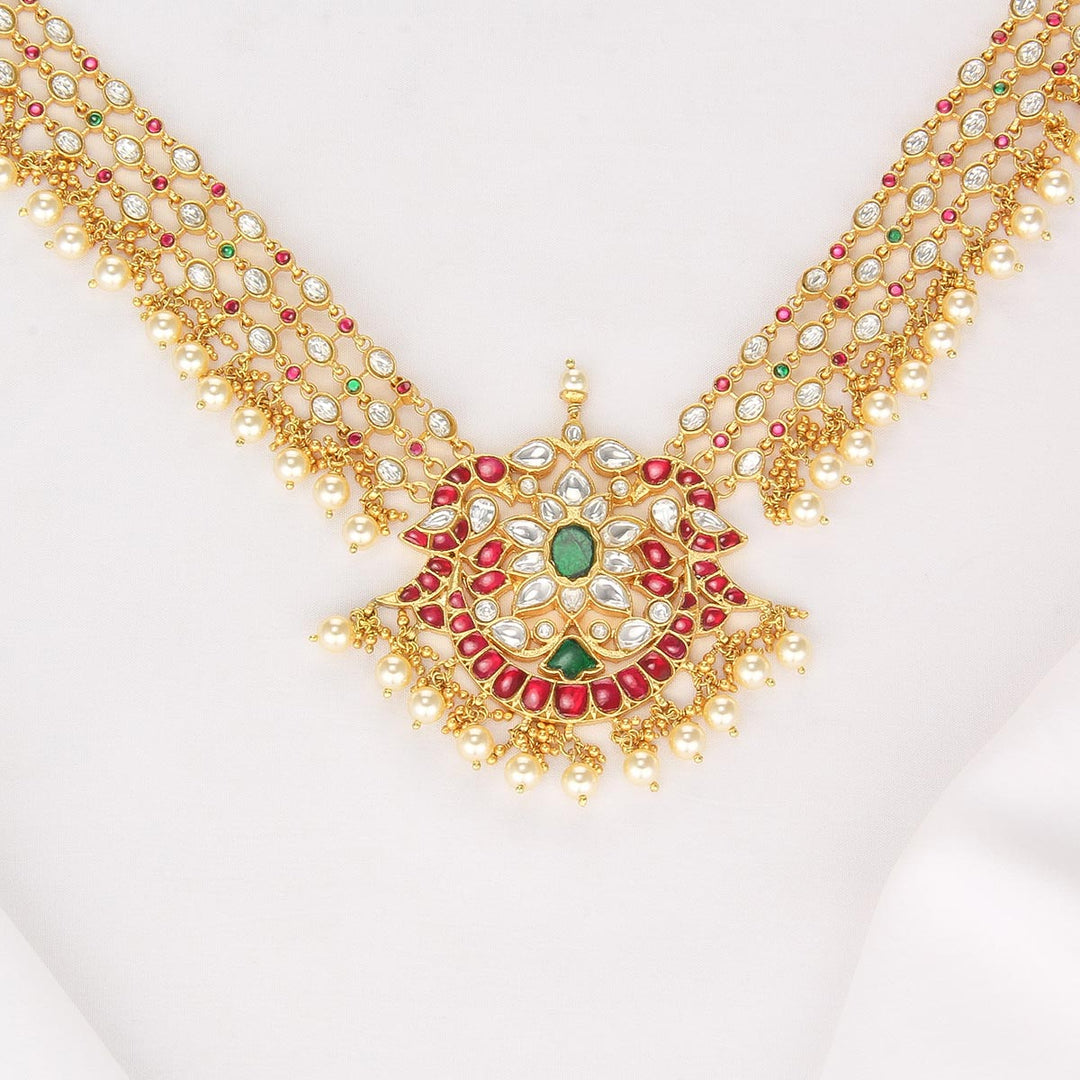 Losia Kundan Short Necklace