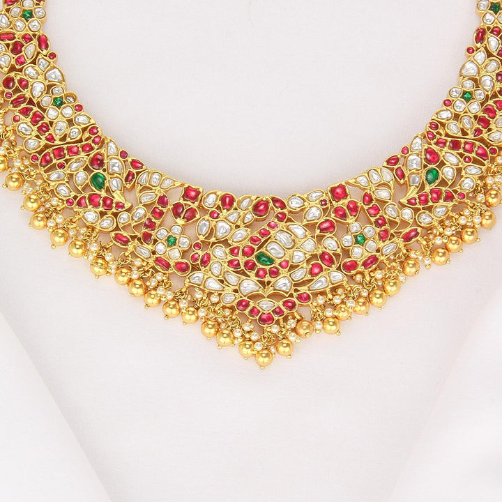 Jashvini Kundan Short Necklace