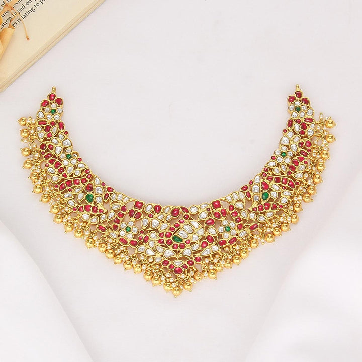 Jashvini Kundan Short Necklace