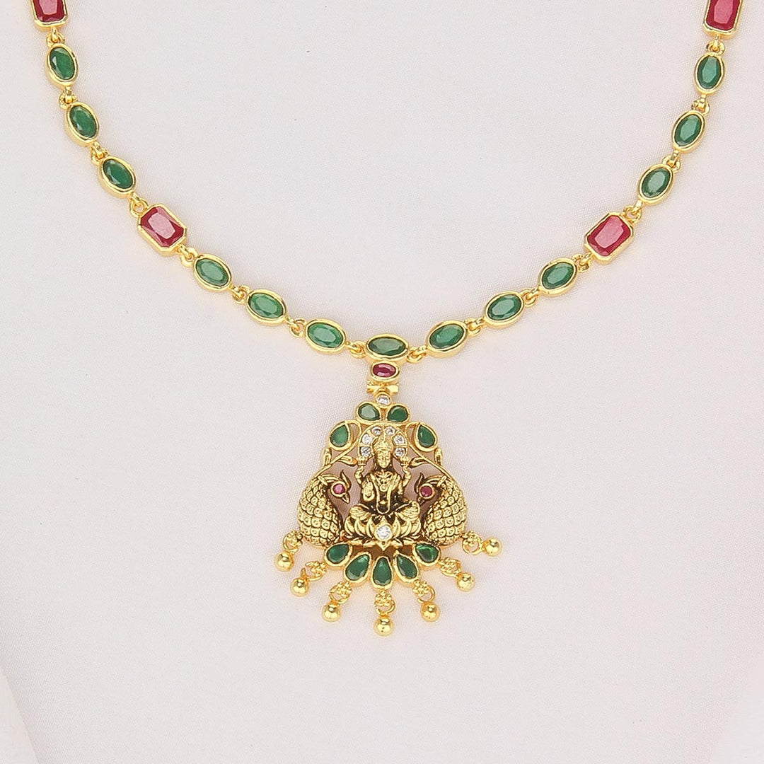 Aadhina Nagas Short Necklace