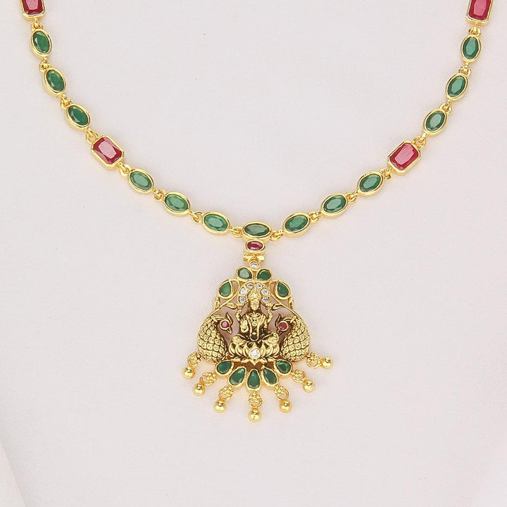 Aadhina Nagas Short Necklace
