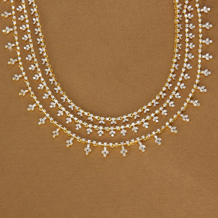 Archika Diamond Design Short Necklace