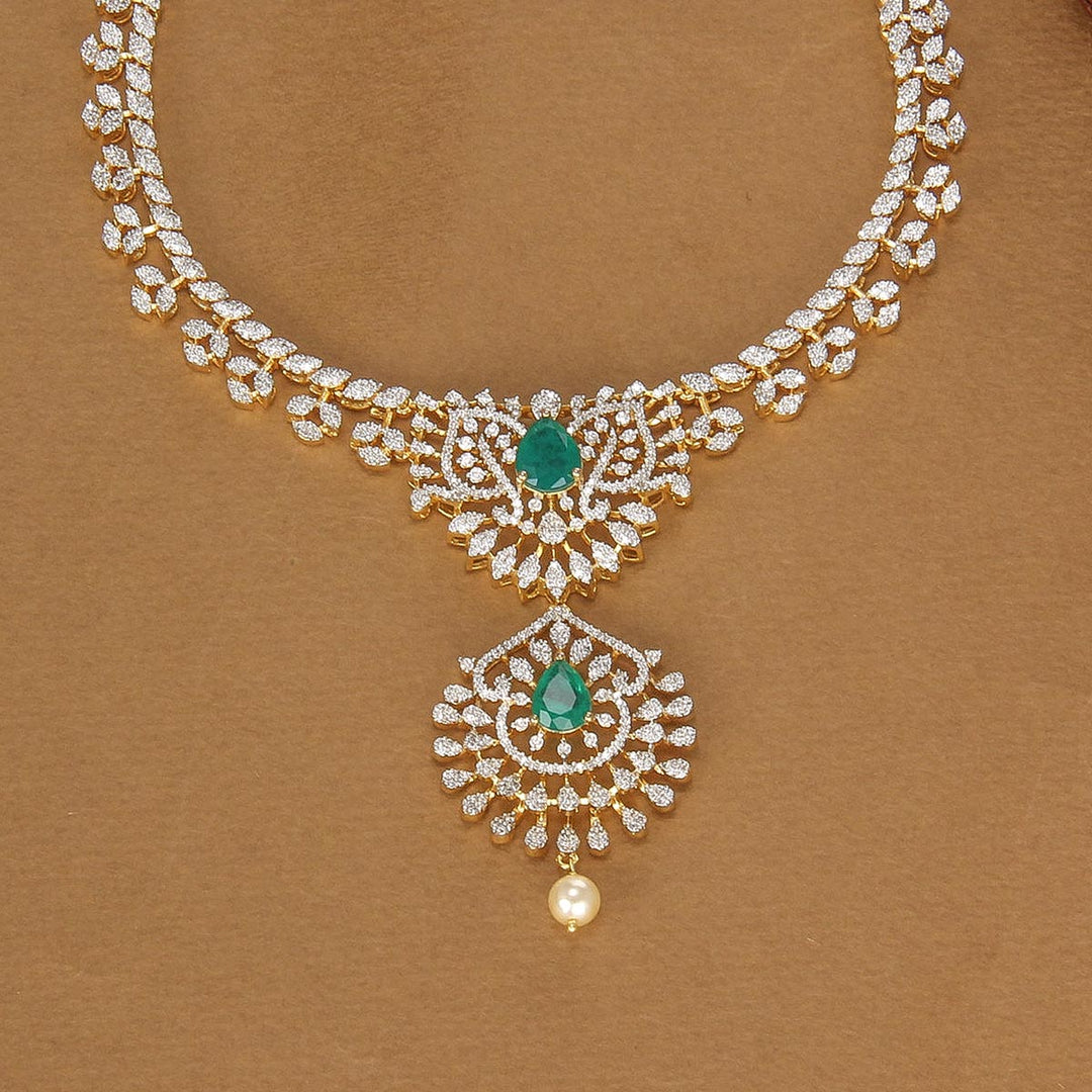 Florida Avikam Short Necklace Set - AMS-102-13777