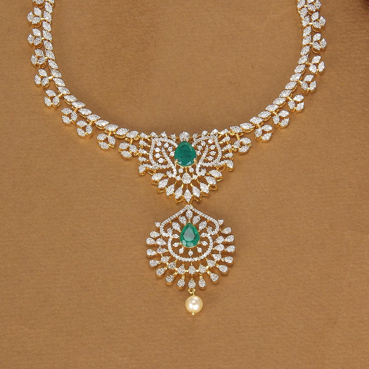 Florida Avikam Short Necklace Set - AMS-102-13777