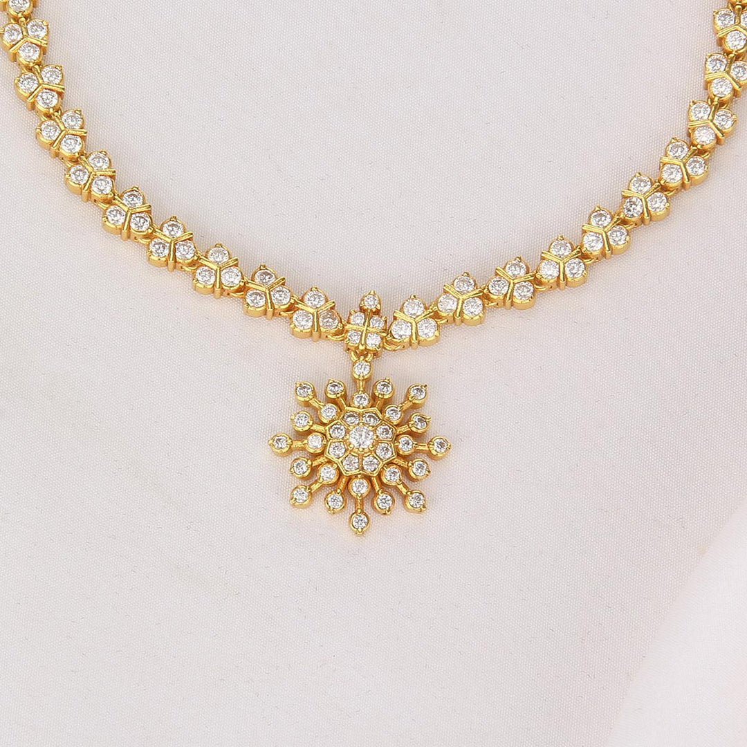 Soumira Stone Short Necklace