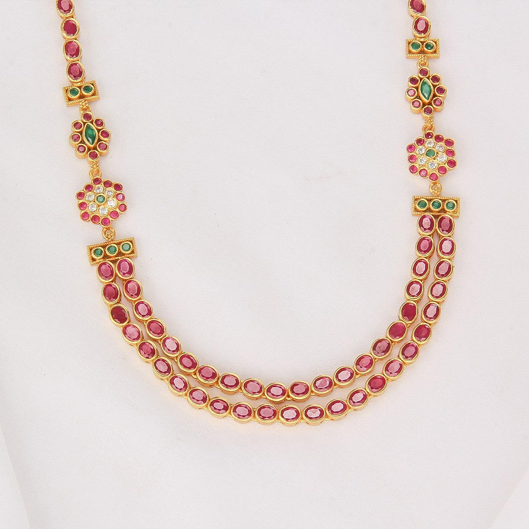 Vithusa Stone Short Necklace