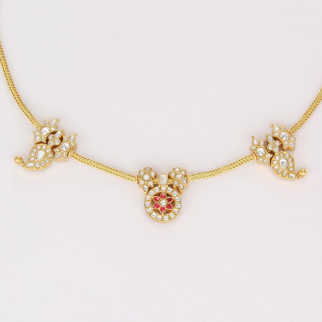 Avisha Reversible Kundan Necklace