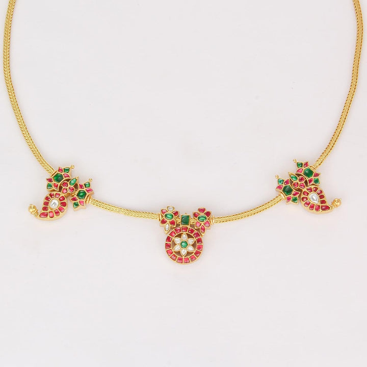 Avisha Reversible Kundan Necklace