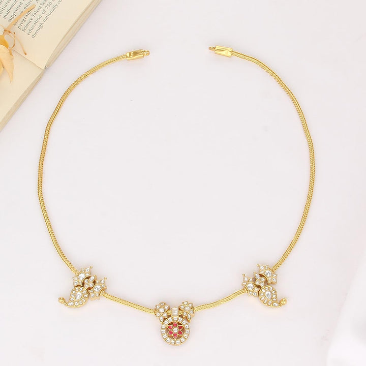Avisha Reversible Kundan Necklace
