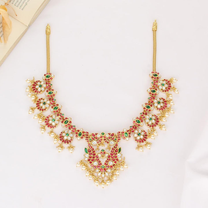 Ekanshi Kundan Long Necklace