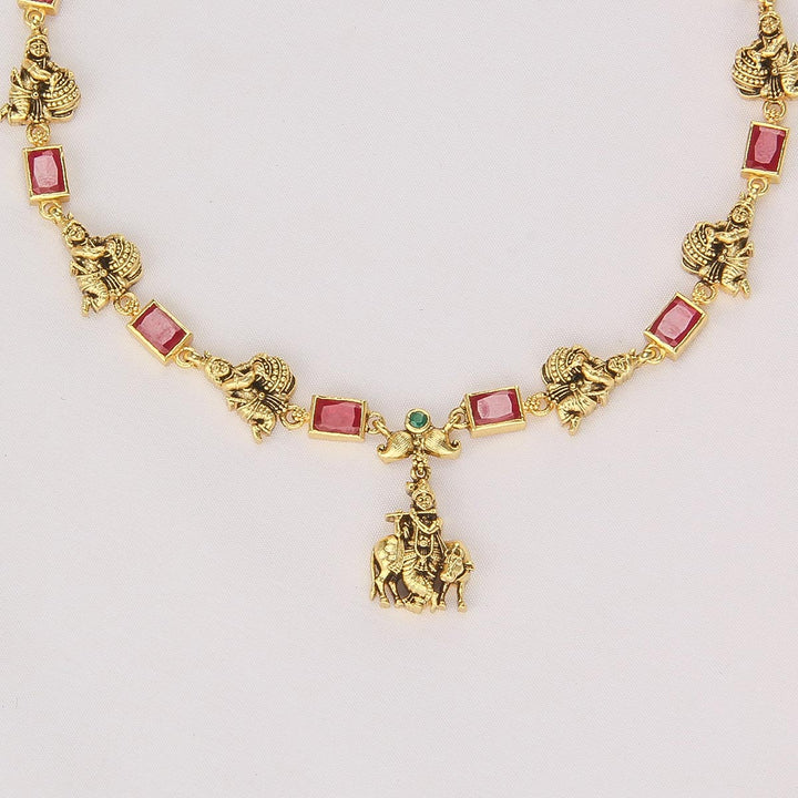 Liyanka Nagas Short Necklace