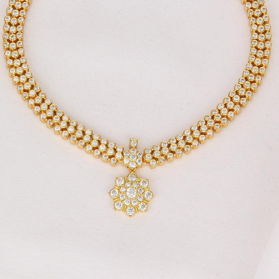 Vibhura Stone Short Necklace