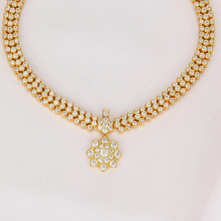 Vibhura Stone Short Necklace