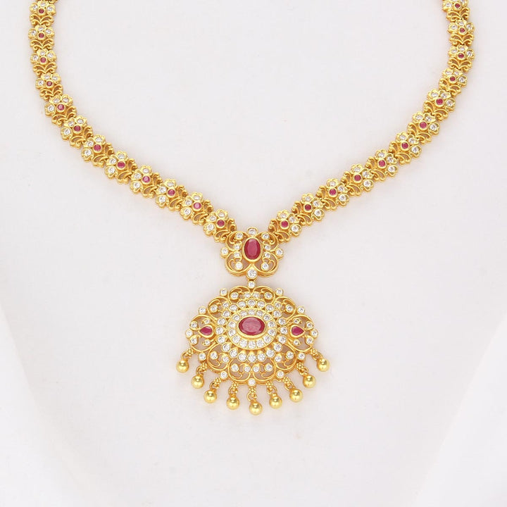Tharunika Stone Short Necklace