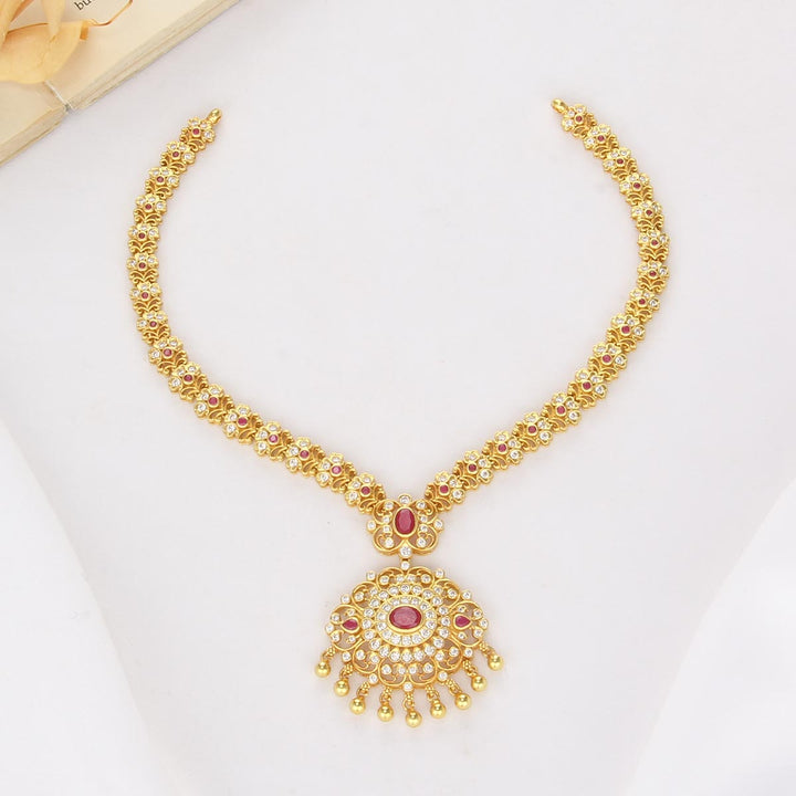 Tharunika Stone Short Necklace