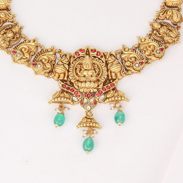 Srilaksha Nagas Short Necklace