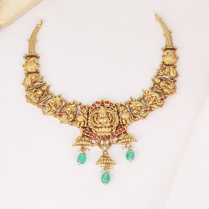 Srilaksha Nagas Short Necklace
