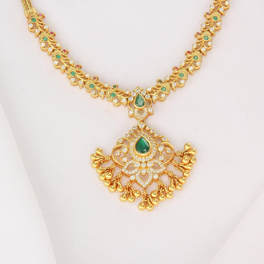 Anura Stone Short Necklace