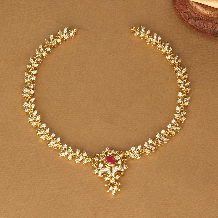 Sahara Diamond Design Short Necklace