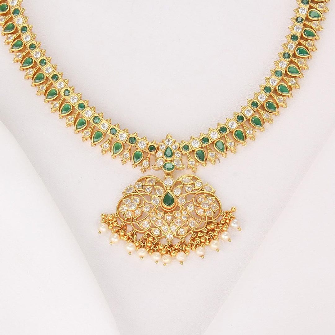Royal Stone Short Necklace