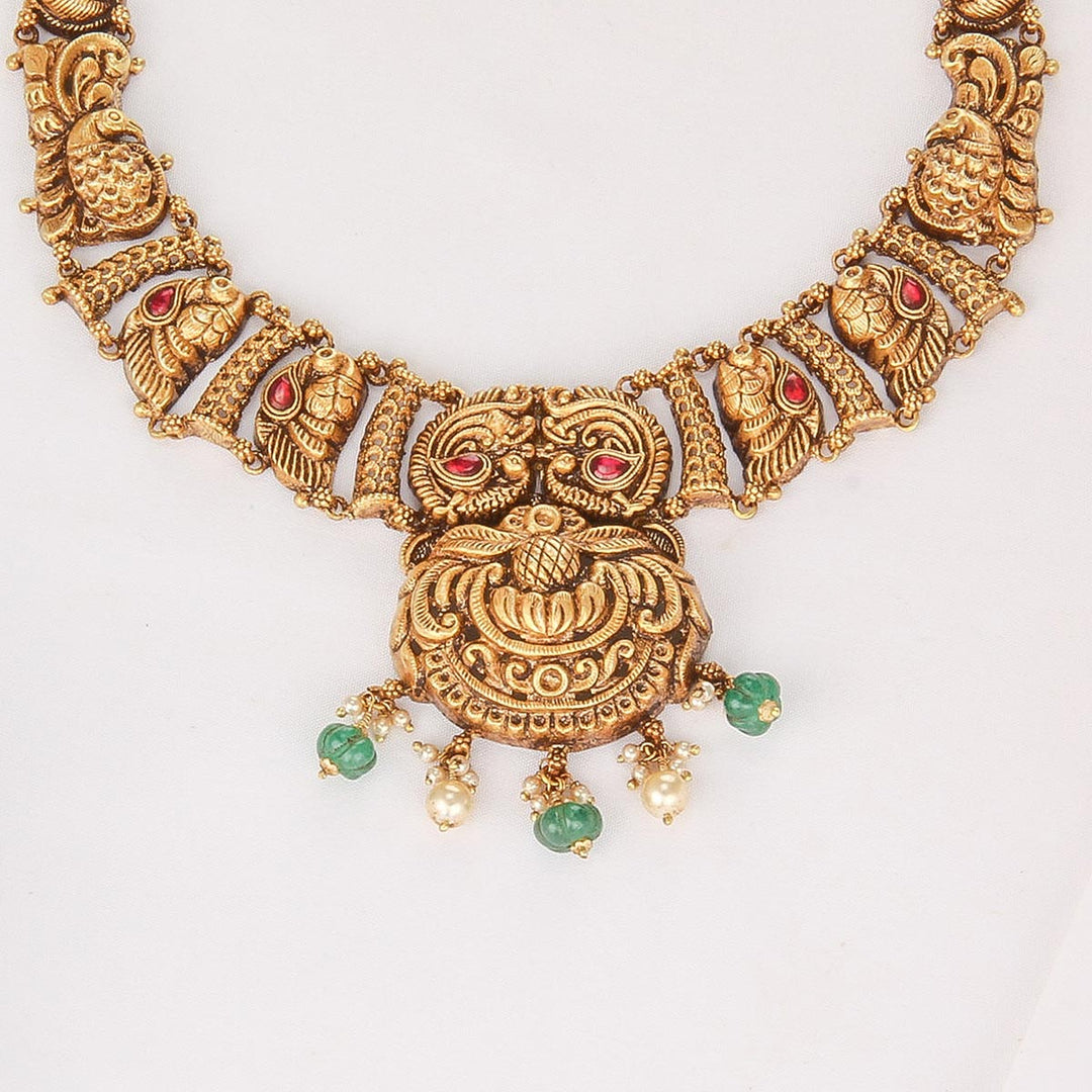 Sharada Nagas Short Necklace