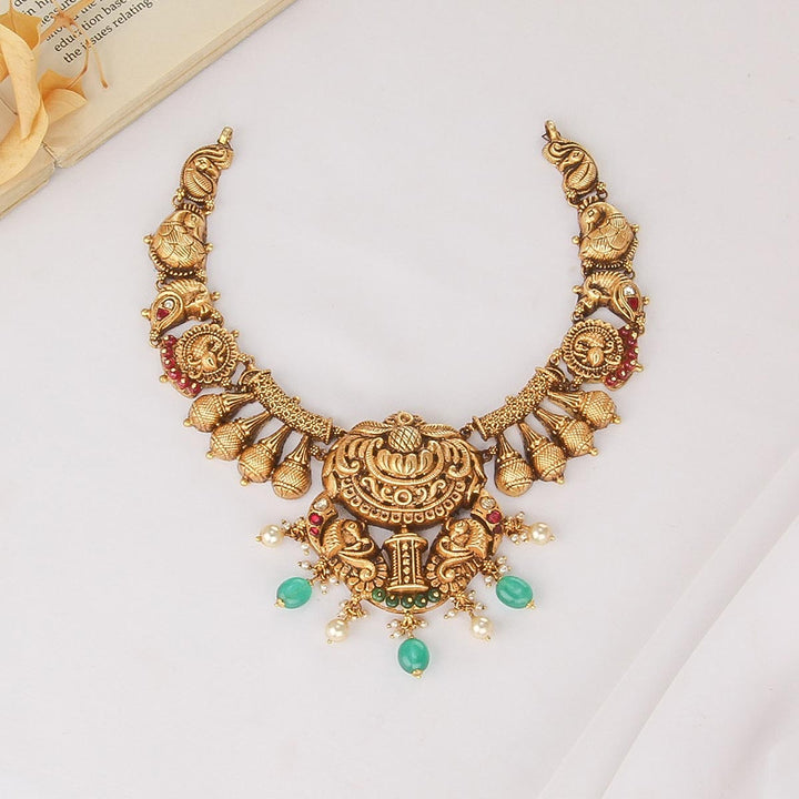 Aabharana Nagas Short Necklace