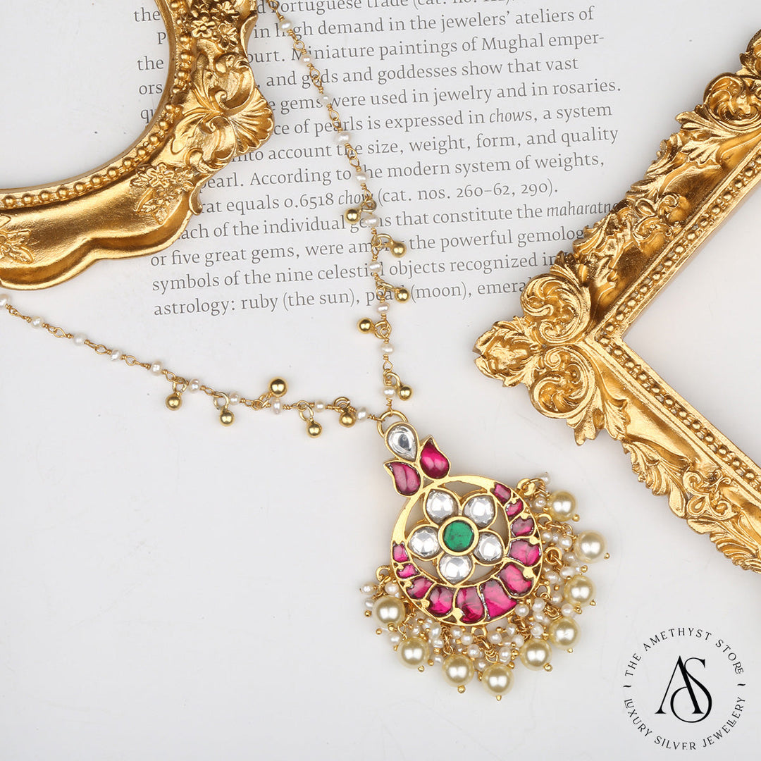 Beaded Kundan Necklace