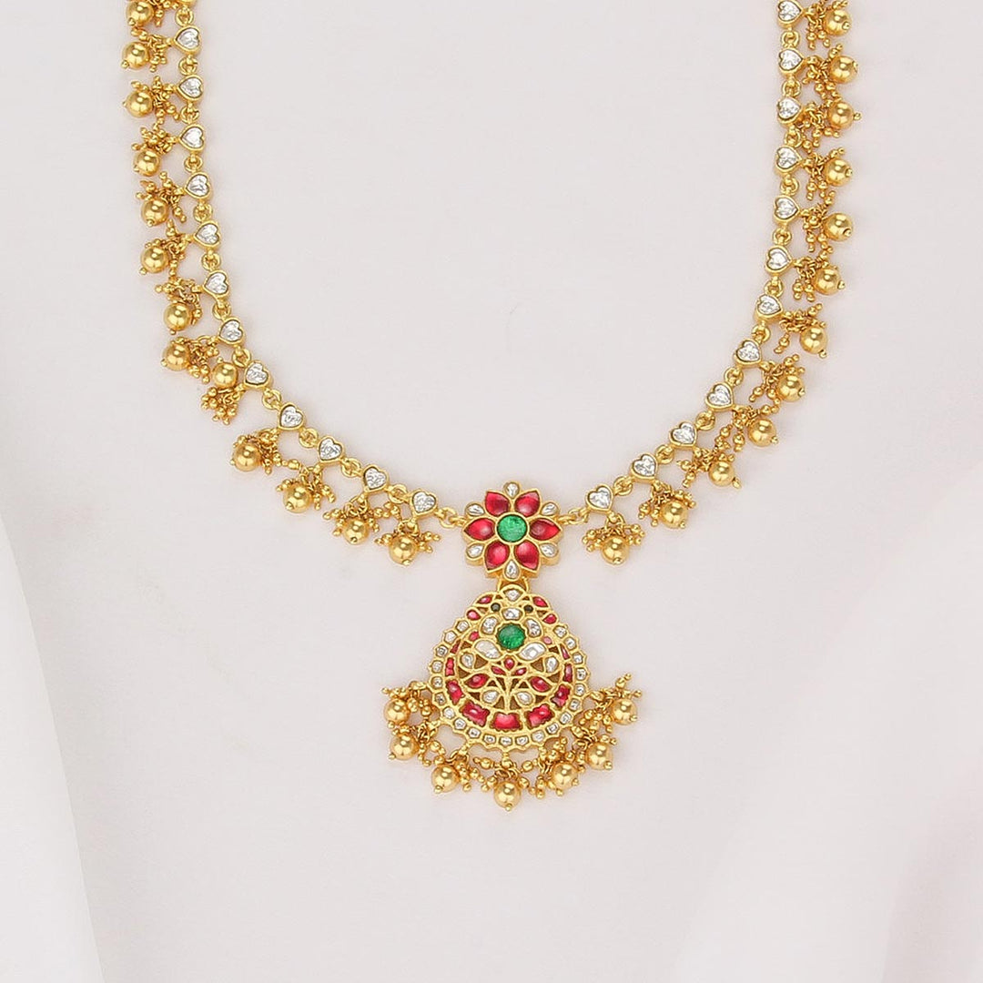 Ishira Kundan Long Necklace