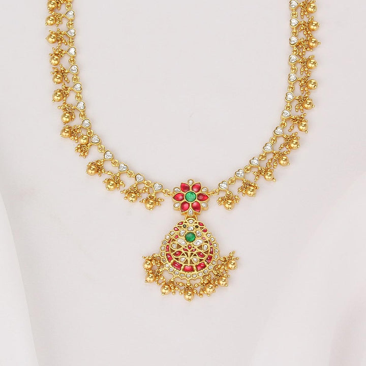 Ishira Kundan Long Necklace